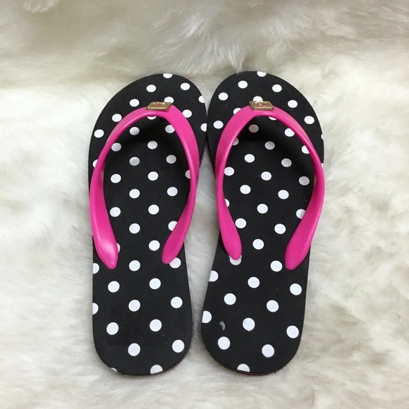 Kate Spade Polkadot Flip Flops - Picture 4 of 7